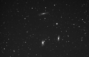 M65, M66, NGC3628 - Leo Triplet - C.Jackson and A.Karpenko - 01/04/2014